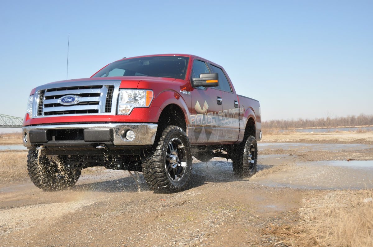 Rough Country 6 Inch Lift Kit Vertex/V2 09-10 Ford F-150 4WD