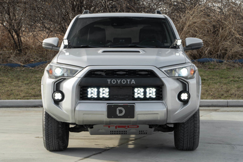 Diode Dynamics 14-23 Toyota 4Runner SS5 Stealth Grille LED 4-Pod Kit Sport - White Combo