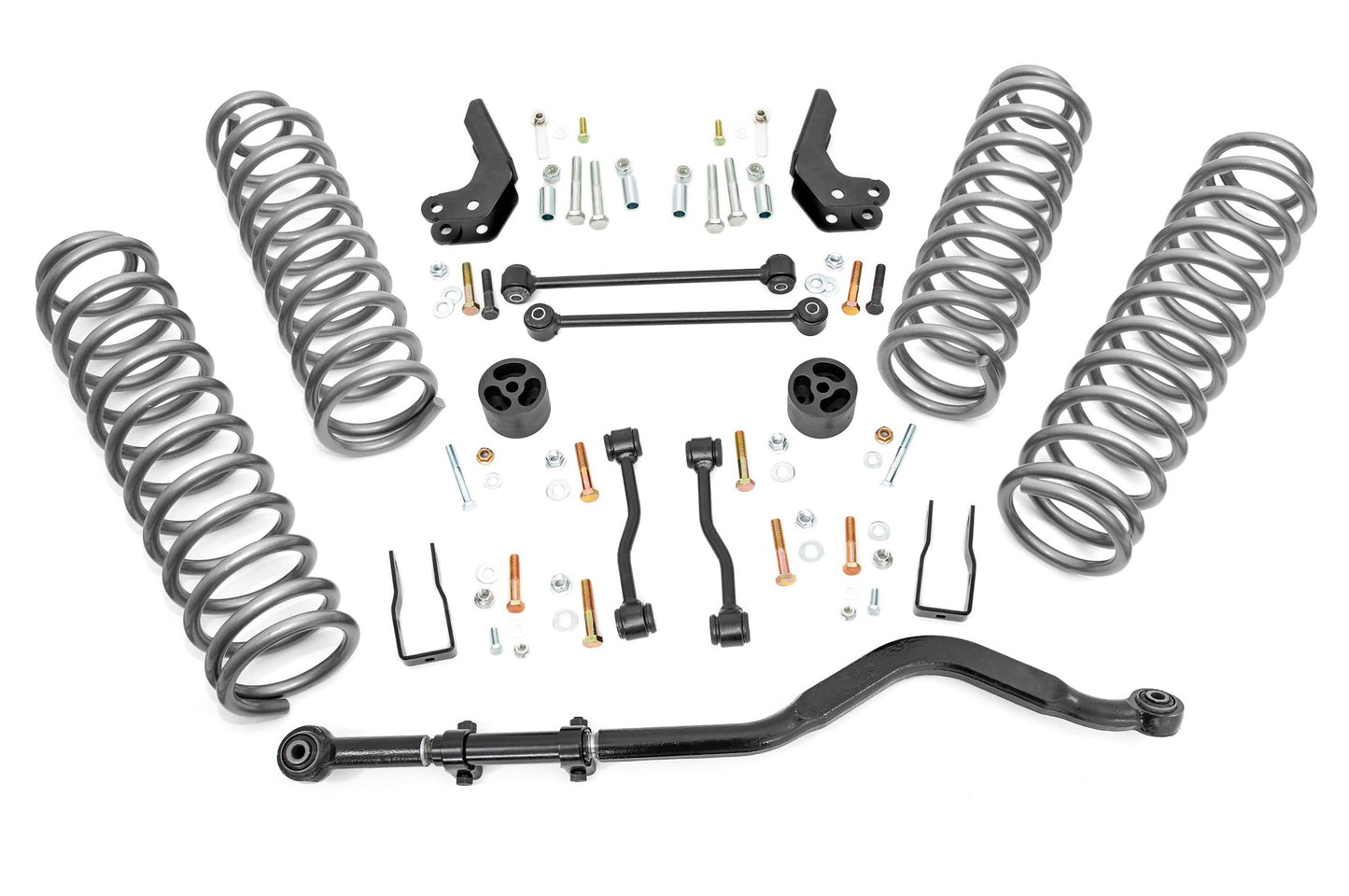 Rough Country 3.5 Inch Jeep Suspension Lift Kit Coil Springs No Shocks (2020 Gladiator)