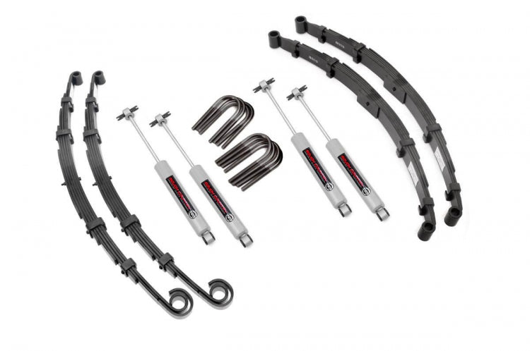 Rough Country 2.5 Inch Jeep Suspension Lift Kit 76-86 CJ