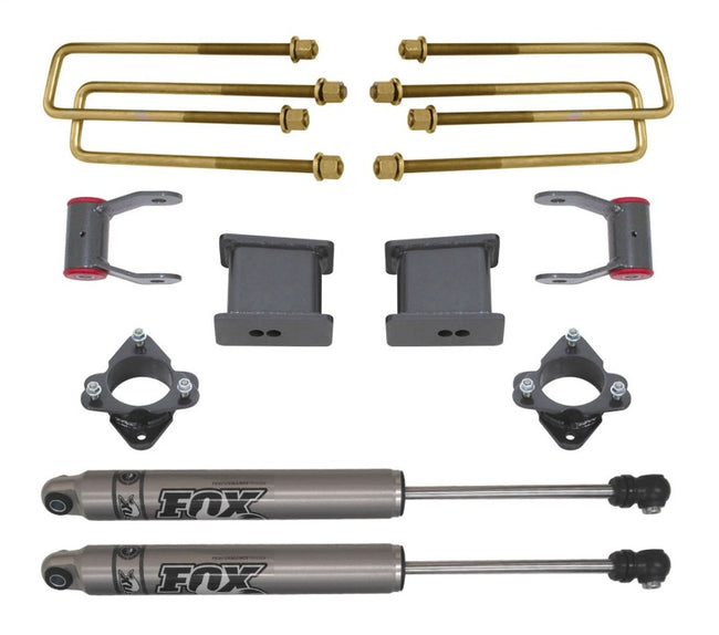 MaxTrac 07-16 GM C1500 2WD w/Cast Steel Susp. 4in Rear Lift Kit