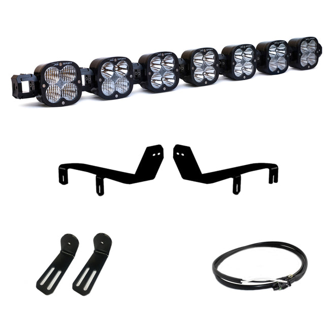 Baja Designs 2017-2019 Ford Super Duty 7 XL Linkable LED Bumper Light Kit With Upfitter