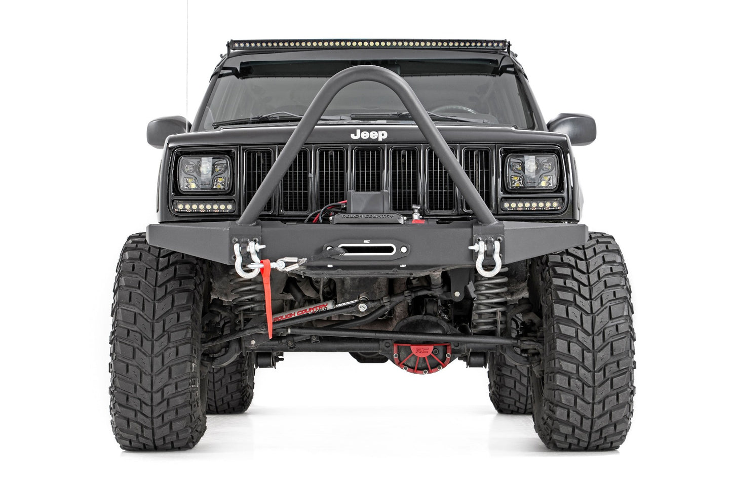 Rough Country 4.5 Inch Lift Kit V2 Rear AAL 84-01 Jeep Cherokee XJ 2WD/4WD