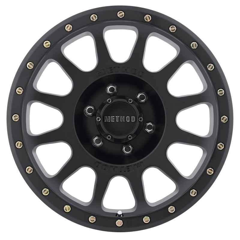 Method MR305 NV 18x9 +18mm Offset 6x135 94mm CB Matte Black Wheel