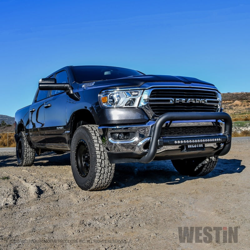 Westin 2019 Ram 1500 (Excl. Classic and Rebel) Contour LED DRL Bull Bar - Textured Black