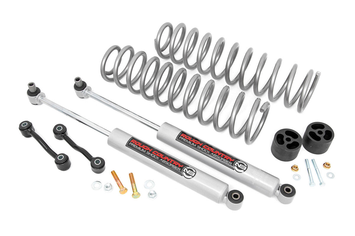 Rough Country 2.5 Inch Jeep Suspension Lift Kit Springs 2020 JT Gladiator