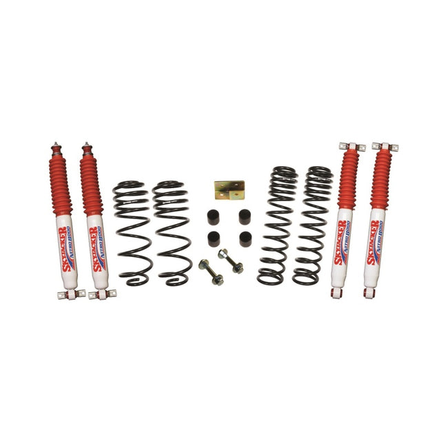 Skyjacker Jeep TJ/LJ 2.5in Dual Rate Long Travel Front & Rear Kit w/ Nitro 8000 Shocks