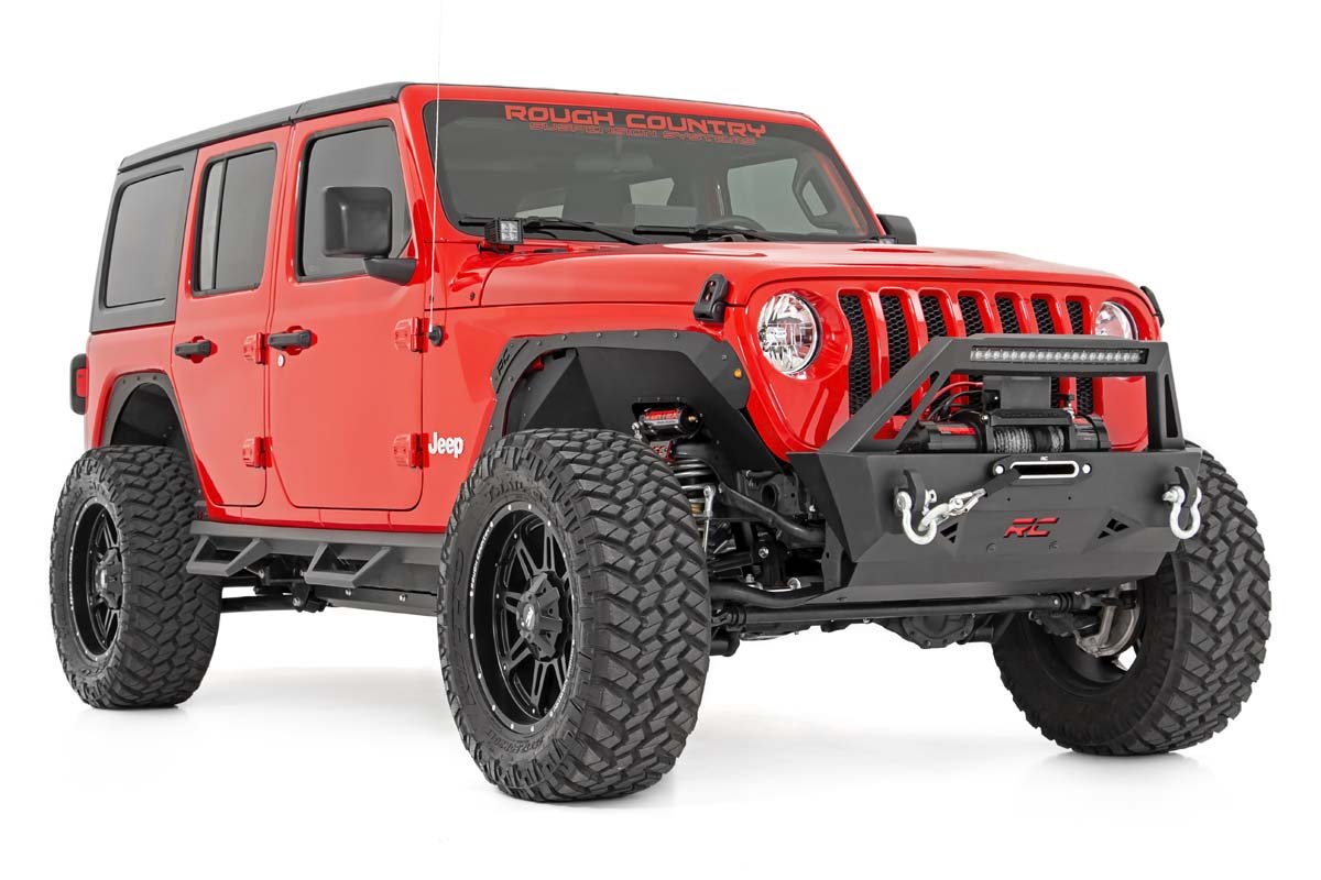 Rough Country 6 Inch Long Arm Suspension Lift Kit w/N3 Shocks 18-23 Wrangler JL 4 Door