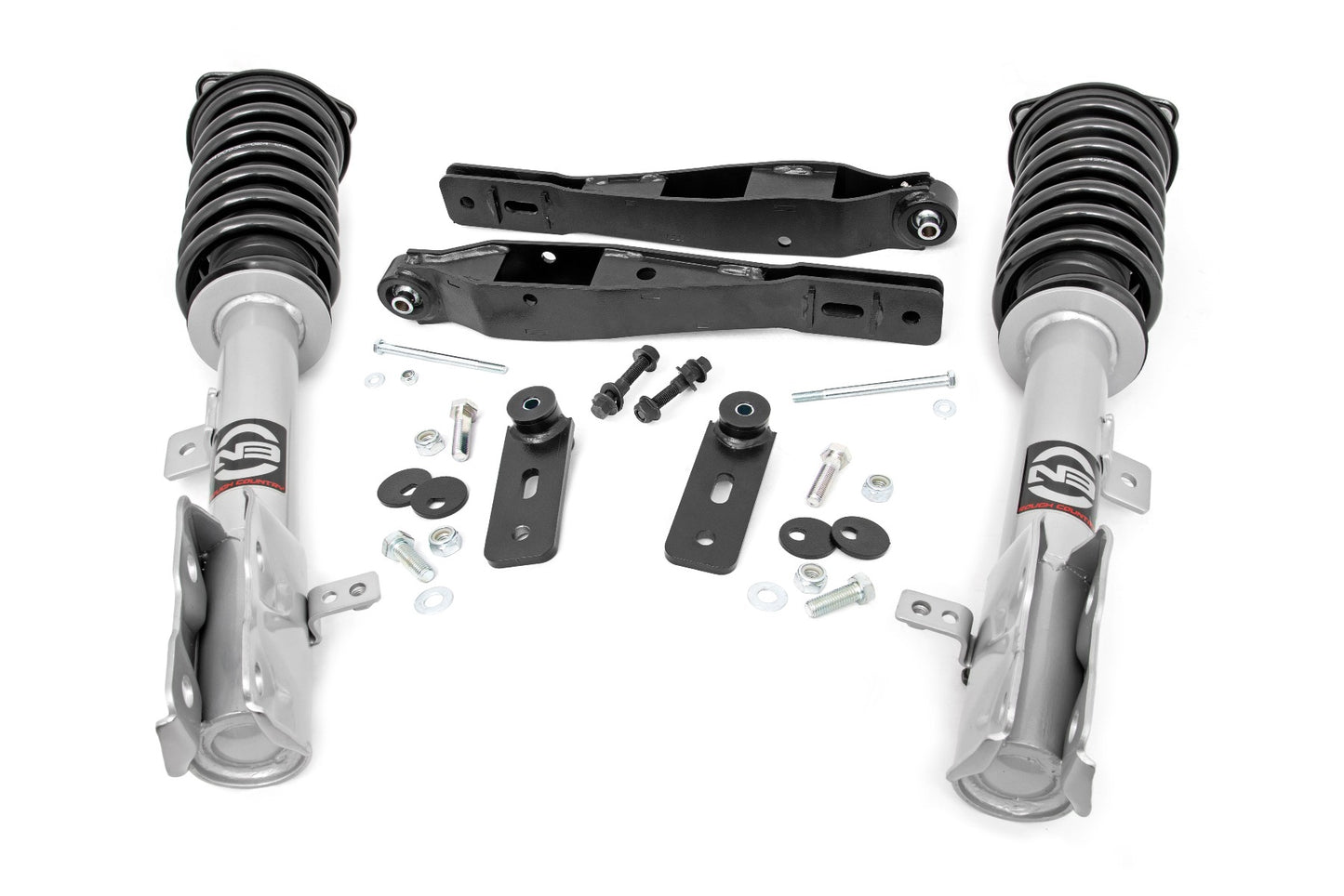 Rough Country 2.0 Inch Jeep Suspension Lift Kit For 10-17 Patriot 4WD/ 12-17 Compass