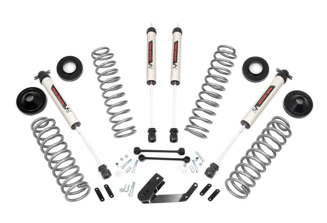 Rough Country 3.25 Inch Jeep Suspension Lift Kit w/V2 Shocks 07-18 Wrangler JK Unlimited