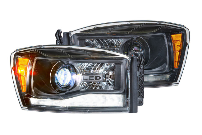 Morimoto 2006-2008 Ram 1500, 2500, 2500 XB Hybrid LED Headlights