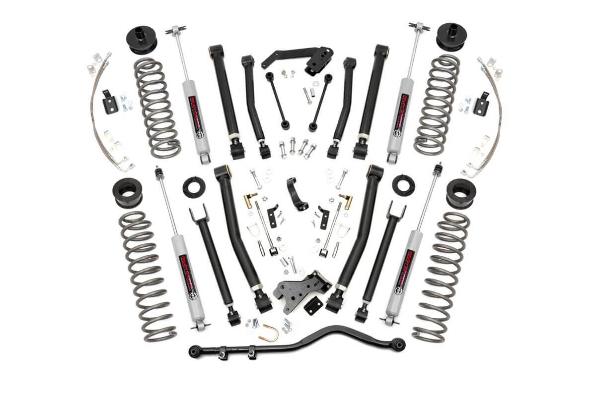 Rough Country 6 Inch Jeep X-Series Suspension Lift Kit 07-18 Wrangler JK