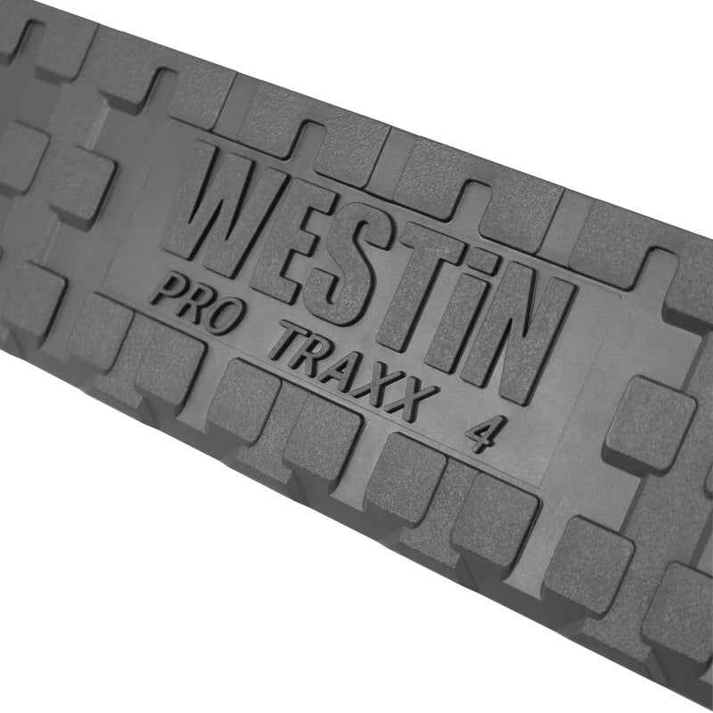 Westin 2007-2013 Chevy Silverado 1500 Ext Cab PRO TRAXX 4 Oval Nerf Step Bars - Black