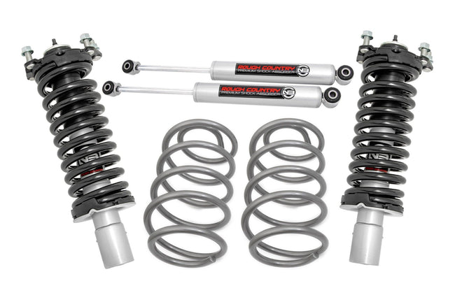 Rough Country 2.5 Inch Lift Kit N3 Front Struts 08-12 Jeep Liberty KK 4WD