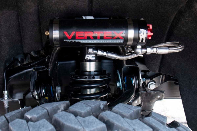 Rough Country Front Adjustable Vertex Coilovers 07-18 Silverado/Sierra 1500 for 6.25-7.5 Inch Lifts
