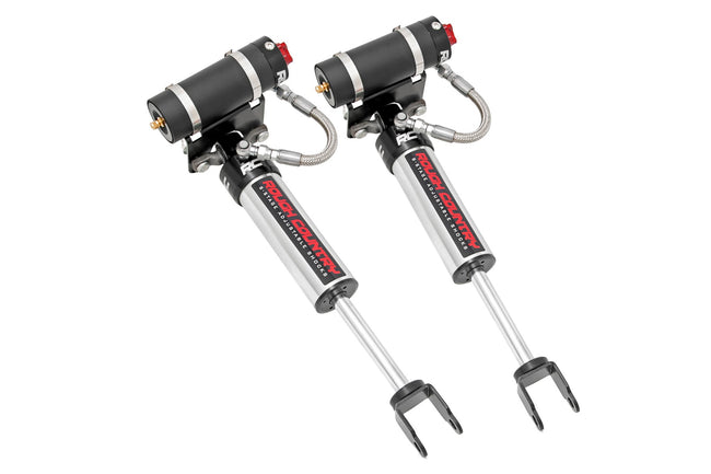 Rough Country GM Front Adjustable Vertex Shocks 20-24 Silverado/Sierra 2500 for 3.5 Inch Lifts