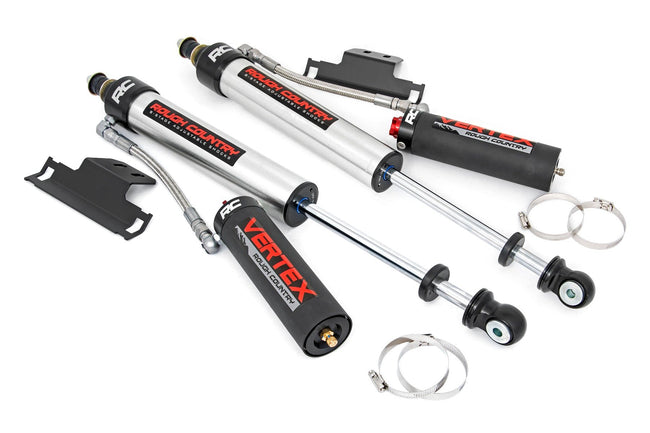 Rough Country Toyota Tacoma (05-20) Rear Adjustable Vertex Shocks (Pair) 6.0 Inch Lifts)