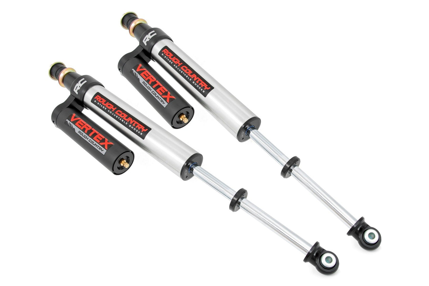 Rough Country Toyota Rear Adjustable Vertex Shocks 07-21 Toyota Tundra 2WD/4WD For 3.5 Inch Lifts