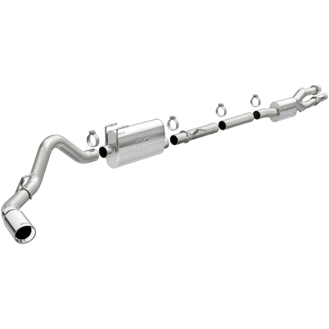 MagnaFlow 2020-2024 Ford F250/F350 3.5in Street Series Cat-Back Exhaust Rear Passenger Exit-Polished Tip