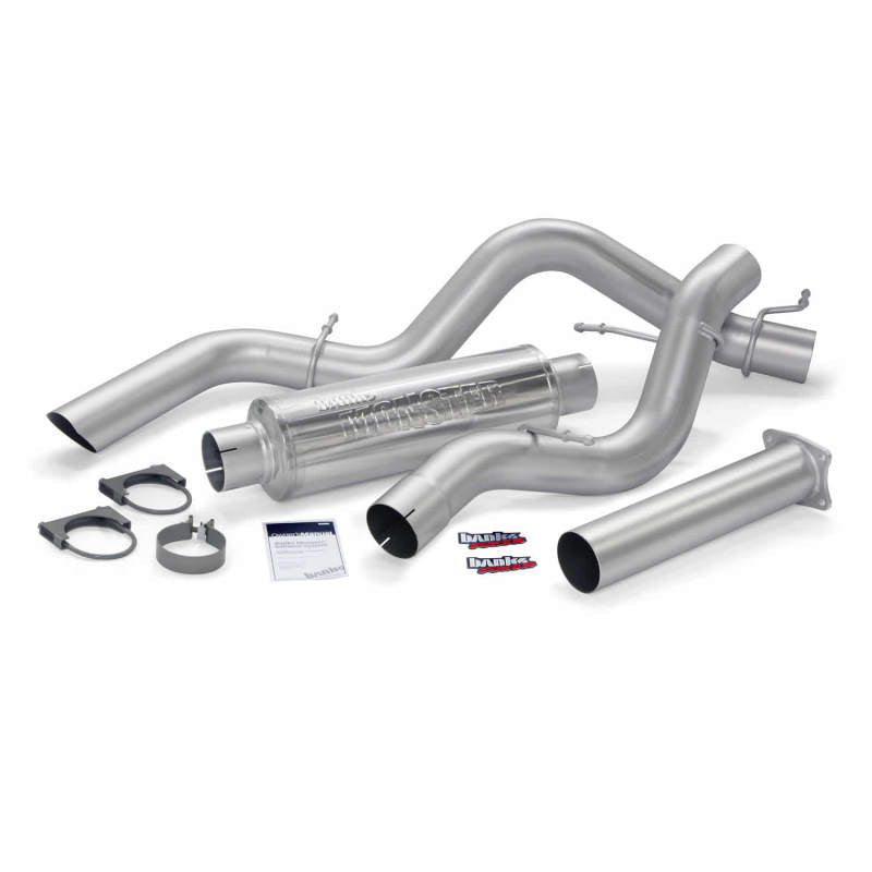 Banks Power 01-05 Chev 6.6L Ec/CCSB Monster Sport Exhaust System