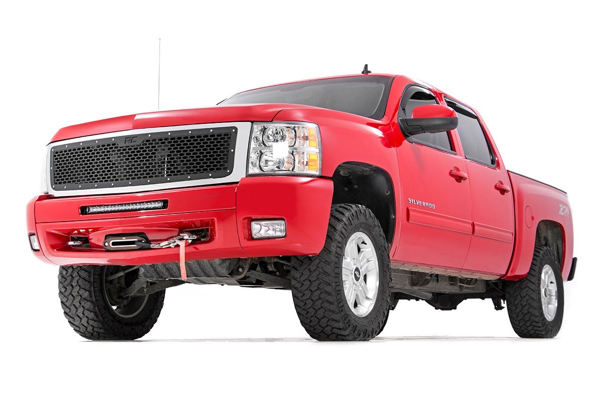 Rough Country Chevrolet Mesh Grille 07-13 Silverado 1500