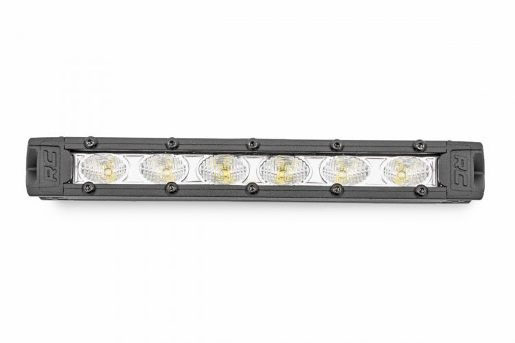 Rough Country 6 Inch Slimline CREE LED Light Bars Pair Chrome Series