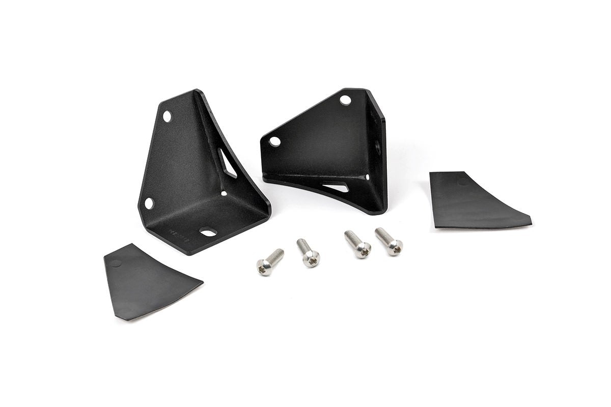 Rough Country Jeep Lower Windshield Light Mounts 87-95 YJ Wrangler