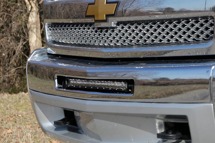 Rough Country Chevrolet 20 Inch Single Row LED Bumper Mount 07-13 Silverado 1500