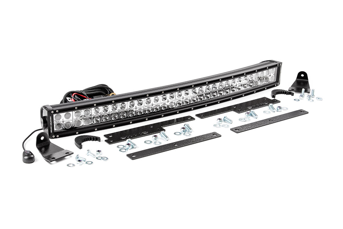 Rough Country Chevrolet 30 Inch Curved Cree LED Grille Kit Dual Row 14-15 Silverado 1500