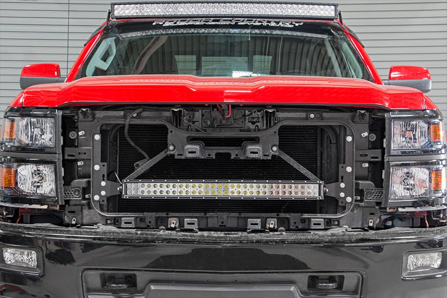 Rough Country Chevrolet 30 Inch Curved Cree LED Grille Kit Dual Row 14-15 Silverado 1500