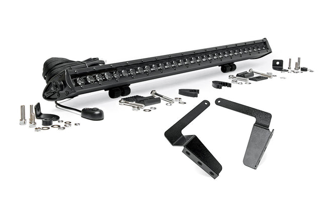 Rough Country Toyota 30 Inch LED Bumper Kit Black Series 14-21 Tundra