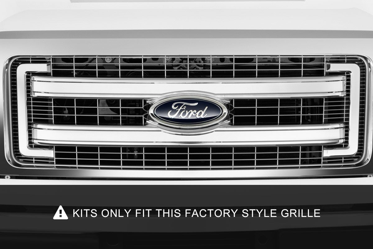 Rough Country Ford 30 Inch Single LED Grille Kit Black Series 09-14 F-150
