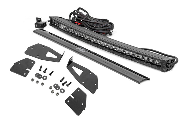 Rough Country Ford 30 Inch LED Hidden Grille Kit w/Black Series DRL 17-20 Ford F-150 Raptor