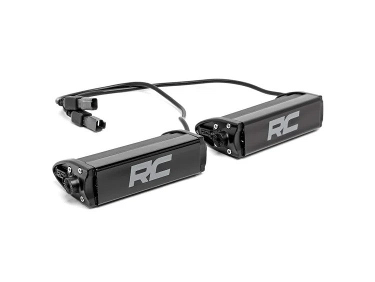 Rough Country 6 Inch CREE LED Light Bars Pair Black Series