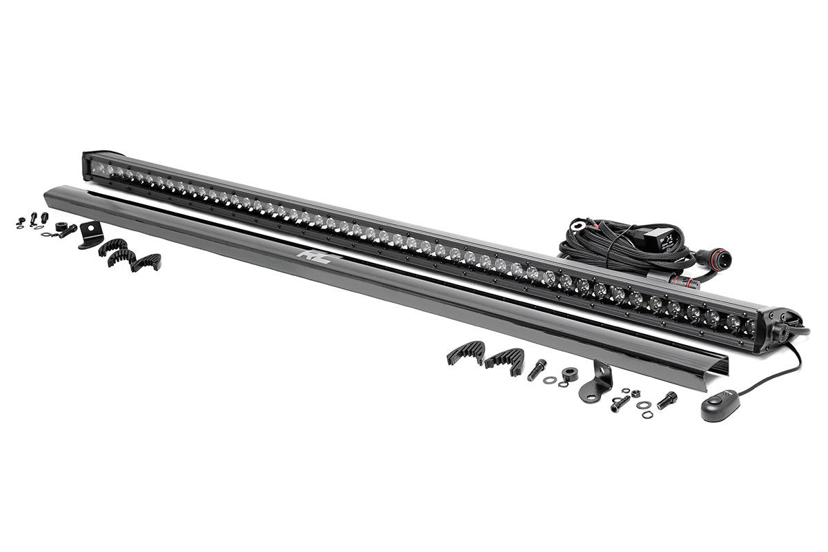 Rough Country 50 Inch Straight CREE LED Light Bar Single Row Black Series