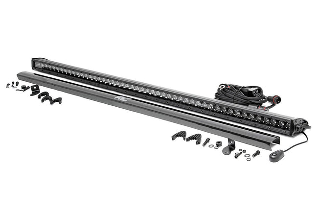 Rough Country 50 Inch Straight CREE LED Light Bar Single Row Black Series