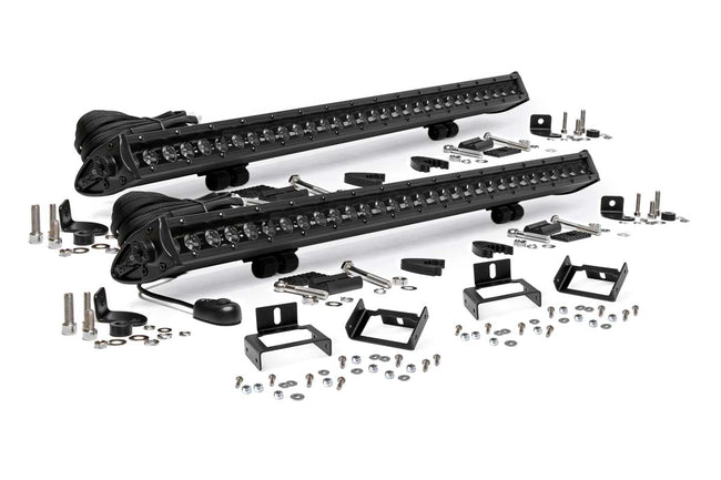 Rough Country Ford F-250/F-350 30 Inch Black Series Cree LED Grille Kit Pair For 11-16 Ford F-250/F-350