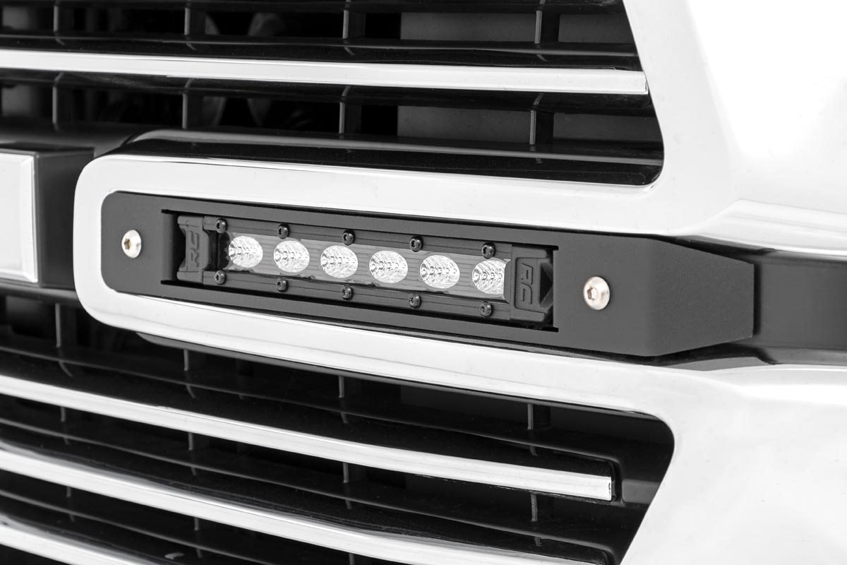 Rough Country Dodge Dual 6 Inch LED Grille Kit Black Series 19-20 RAM 1500