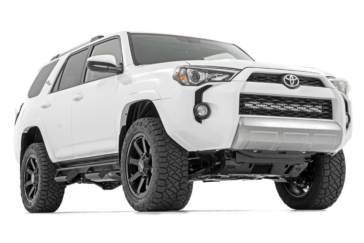 Rough Country Toyota 30 Inch LED Grille Kit Black Series w/Cool White DRL 14-20 4Runner