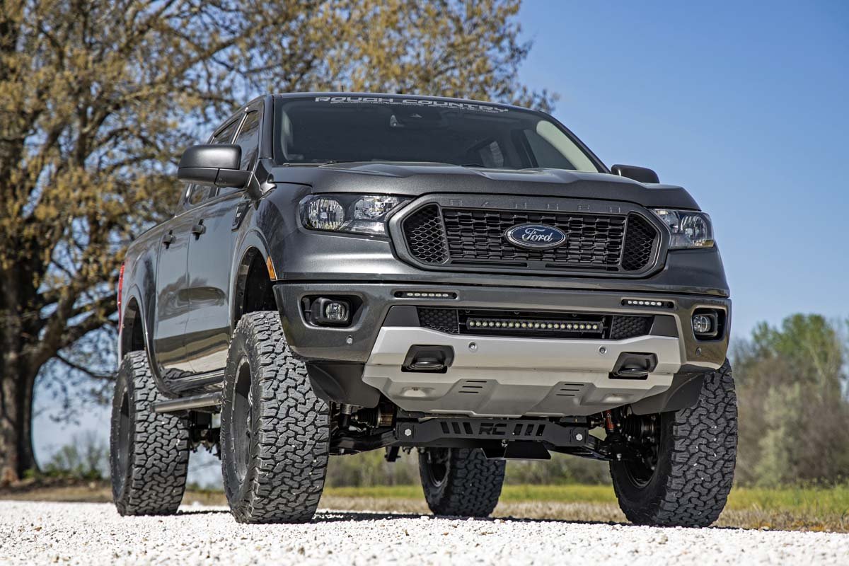Rough Country Dual 6 Inch LED Bumper Kit 19-20 Ranger