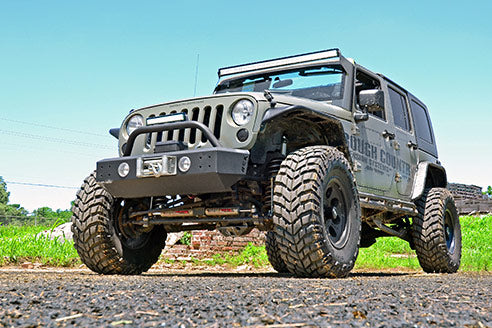 Rough Country 20-Inch Cree LED Light Bar - Dual Row Chrome Series w/ Cool White DRL