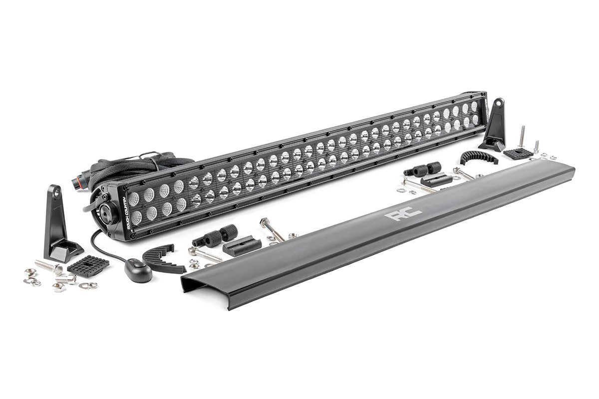 Rough Country 30 Inch CREE LED Light Bar Dual Row Black Series