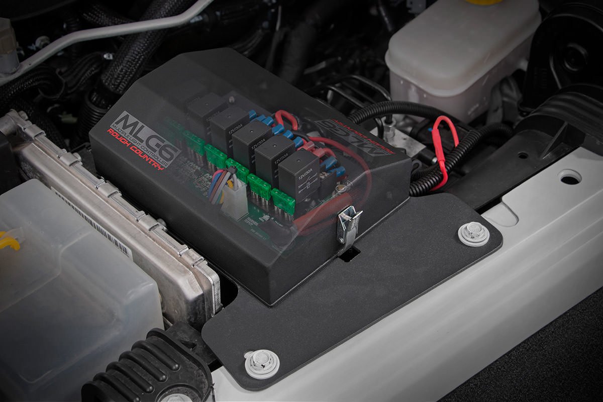 Rough Country MLC-6 Multiple Light Controller 07-18 Wrangler JK