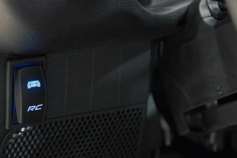 Rough Country Single Rocker Switch Housing Black Plastic