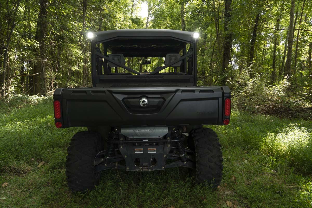 Rough Country Can-Am Defender Rear Facing 2 Inch Black-Series LED Kit 16-20 Defender
