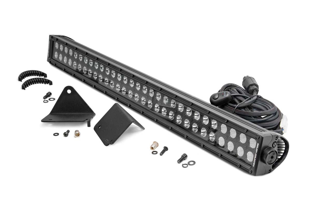 Rough Country Can-Am Defender Rear Facing Lower 30 Inch Dual Row LED Kit 16-20 Defender