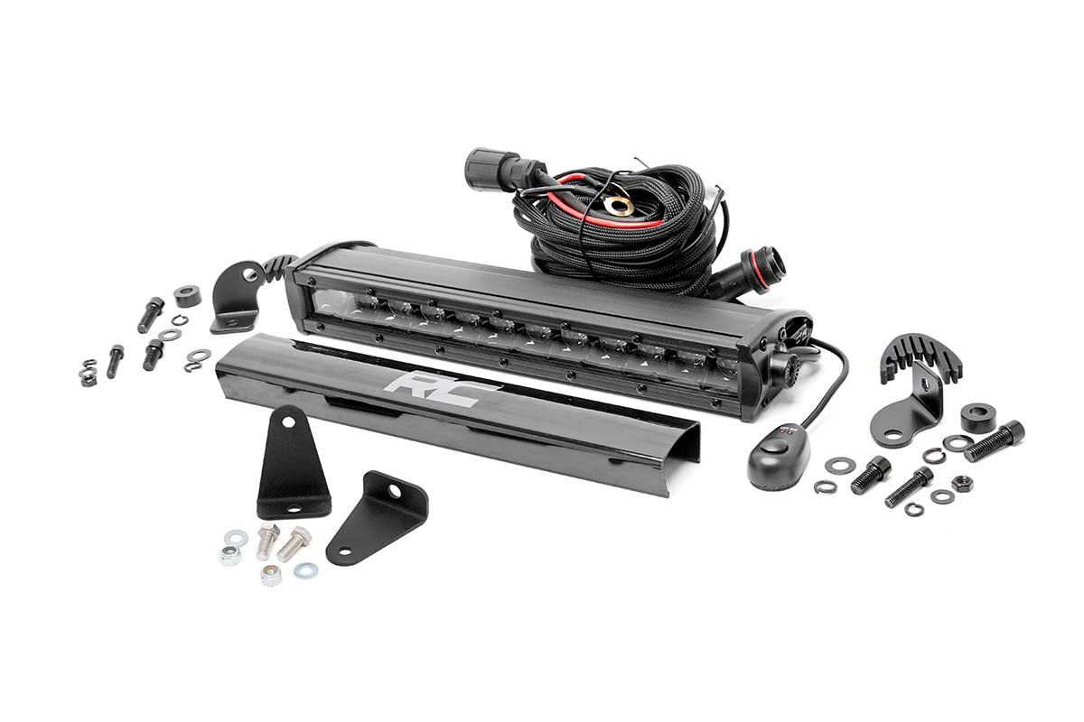 Rough Country Can-Am Defender 12 Inch Single Row Bumper LED Kit For 16-19 Defender