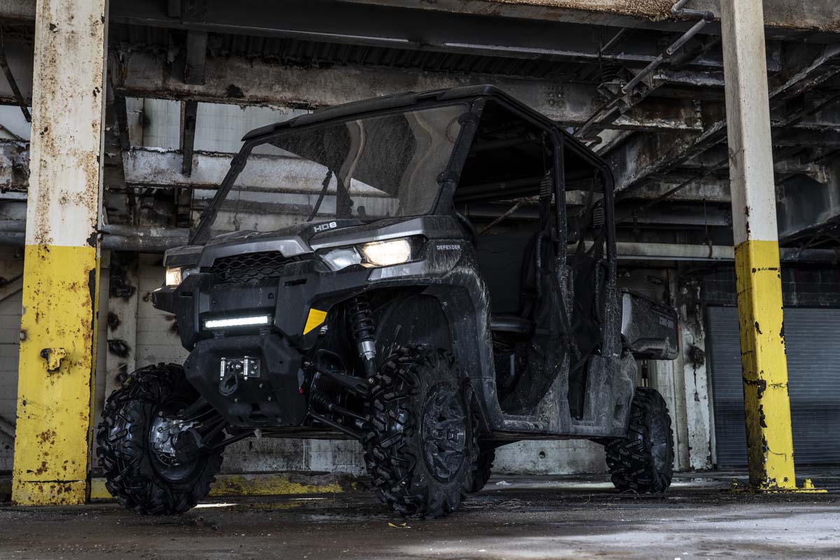 Rough Country Can-Am Defender 12 Inch Single Row Bumper LED Kit For 16-19 Defender