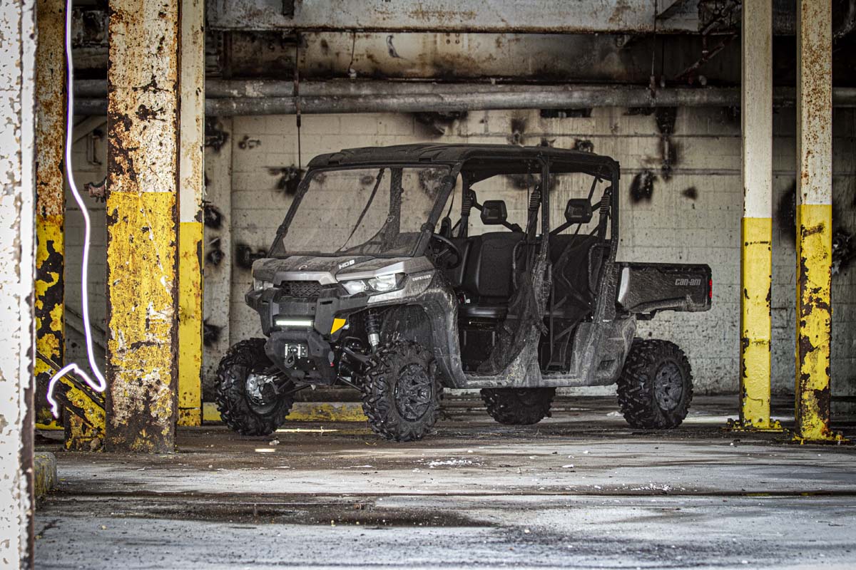 Rough Country Can-Am Defender 12 Inch Single Row Bumper LED Kit For 16-19 Defender