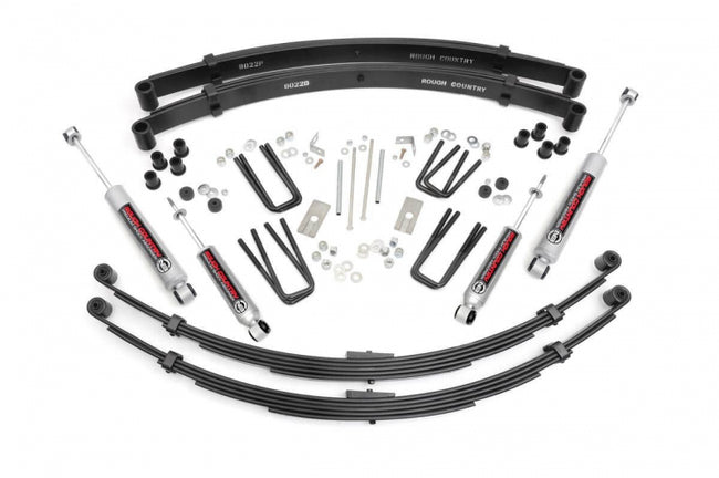 Rough Country 3 Inch Toyota Suspension Lift System 79-83 4WD Toyota Pickup